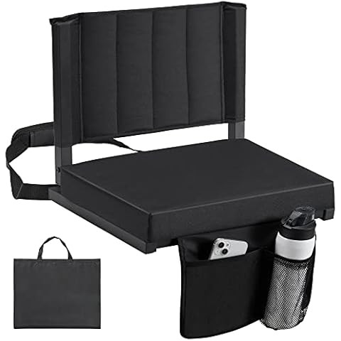 SPORT BEATS Stadium Seat for Bleachers with Back Support and Wide Padded Cushion Stadium Chair - ... | Amazon (US)