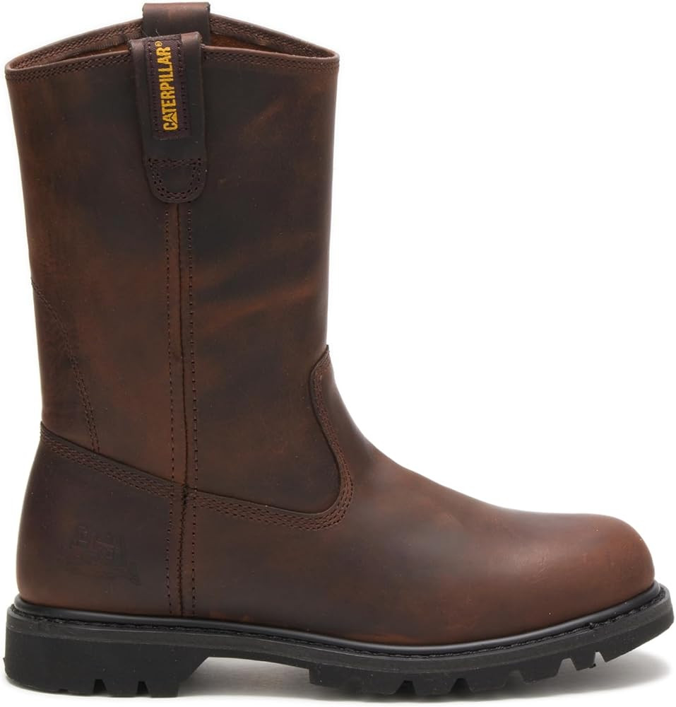 Cat Footwear Men's Revolver Pull-on Soft Toe Work Boot | Amazon (US)