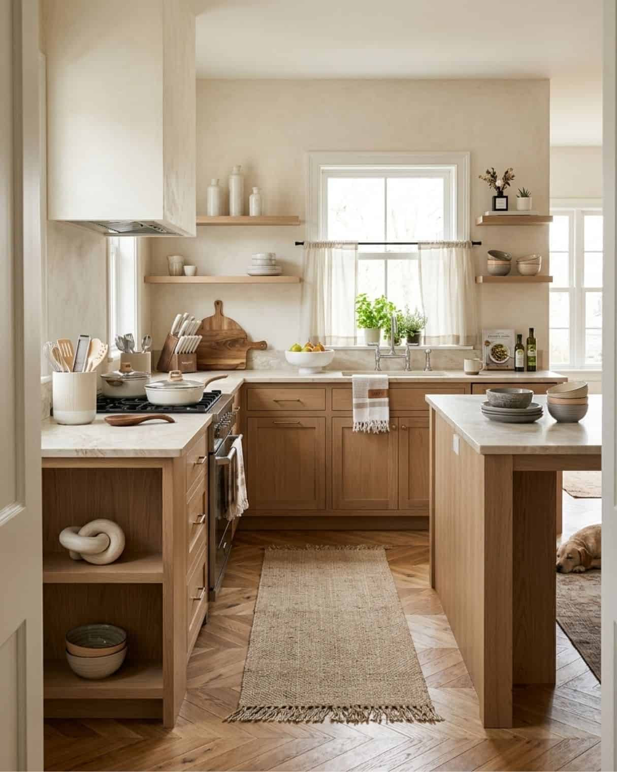 Minimalist Neutral Kitchen Decor in Cream and Natural Wood

#kitchendecor #neutralkitchen #kitchenideas #minimalistkitchen #kitcheninspo

The mood board features furniture & decor from Amazon. The mockup is an approximation of how this mood board design could look in a home.

#LTKHome