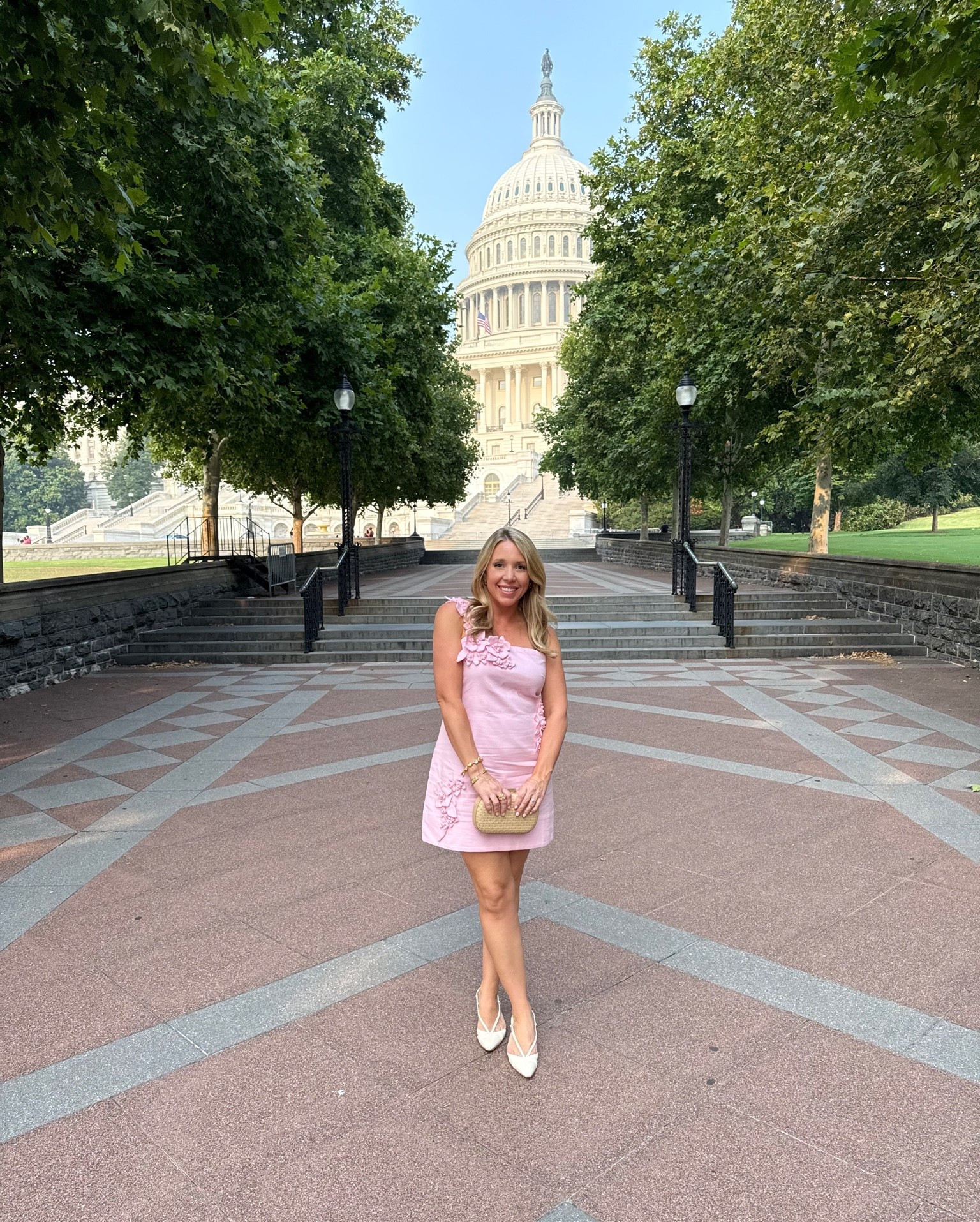 A little visit to Capitol Hill! I love the 3D architectural details on this dress! Perfect for a night out or special event. At this price, this dress won’t last long!

#LTKTravel #LTKPetite