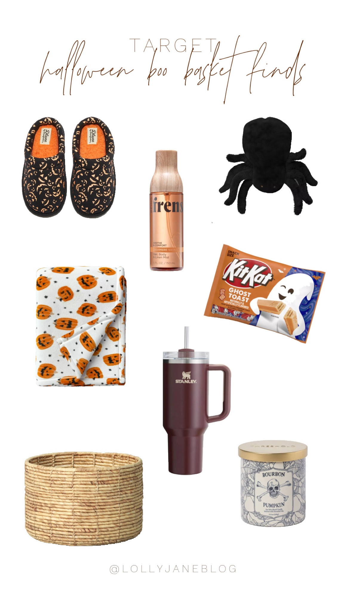 👻 Make this Halloween unforgettable with the perfect gifts for your loved ones! From an adorable Halloween-themed phone case and a spooky bat-themed Tumblr to pumpkin slippers that’ll keep their toes cozy, we’ve got all the essentials for a festive treat. 🦇🎃 Add a Halloween candle for the perfect ambiance, and a chic satin pajama set for ultimate comfort. Don’t forget the orange checkered throw blanket for snuggling up, and a ghost bag for trick-or-treating or just for fun! 

And the best part? You can find all these Halloween must-haves on Amazon, and they come together beautifully in a gold basket that’s perfect for gifting. 🖤 #HalloweenGifts #AmazonFinds #SpookySeason #GiftIdeas

#LTKHome #LTKSeasonal #LTKStyleTip