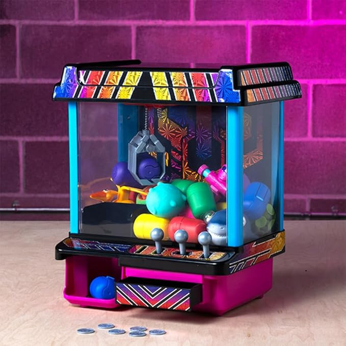 Fat Brain Toys Electronic Arcade Claw Crane Game Hyper Neon Games for Ages 6 to 12 | Amazon (US)
