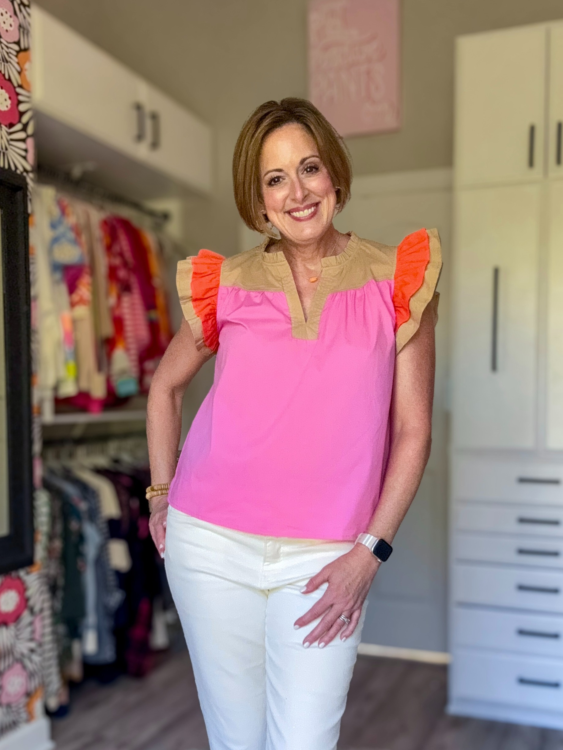 This top is on major sale at just $14! But hurry! Only a few left! 

 #LTKootd #LTKSaleAlert