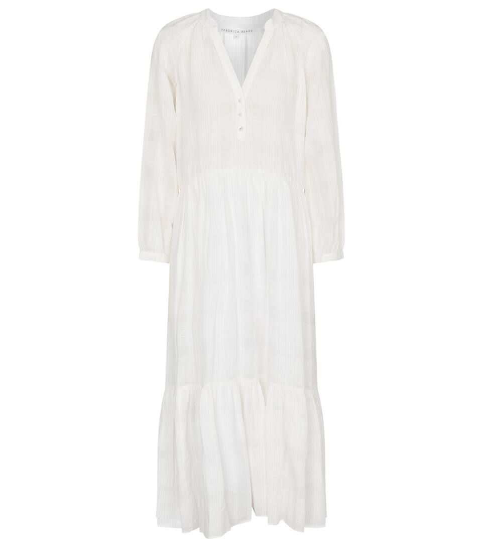 Sarita cotton and linen midi dress | Mytheresa (US/CA)