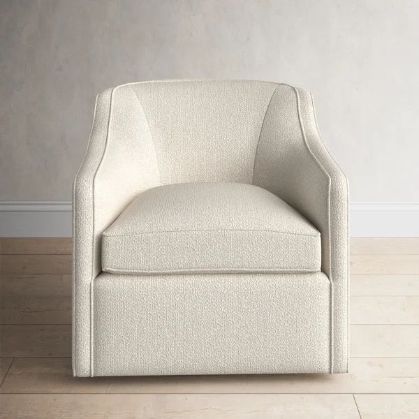 Marietta Upholstered Swivel Armchair | Wayfair North America