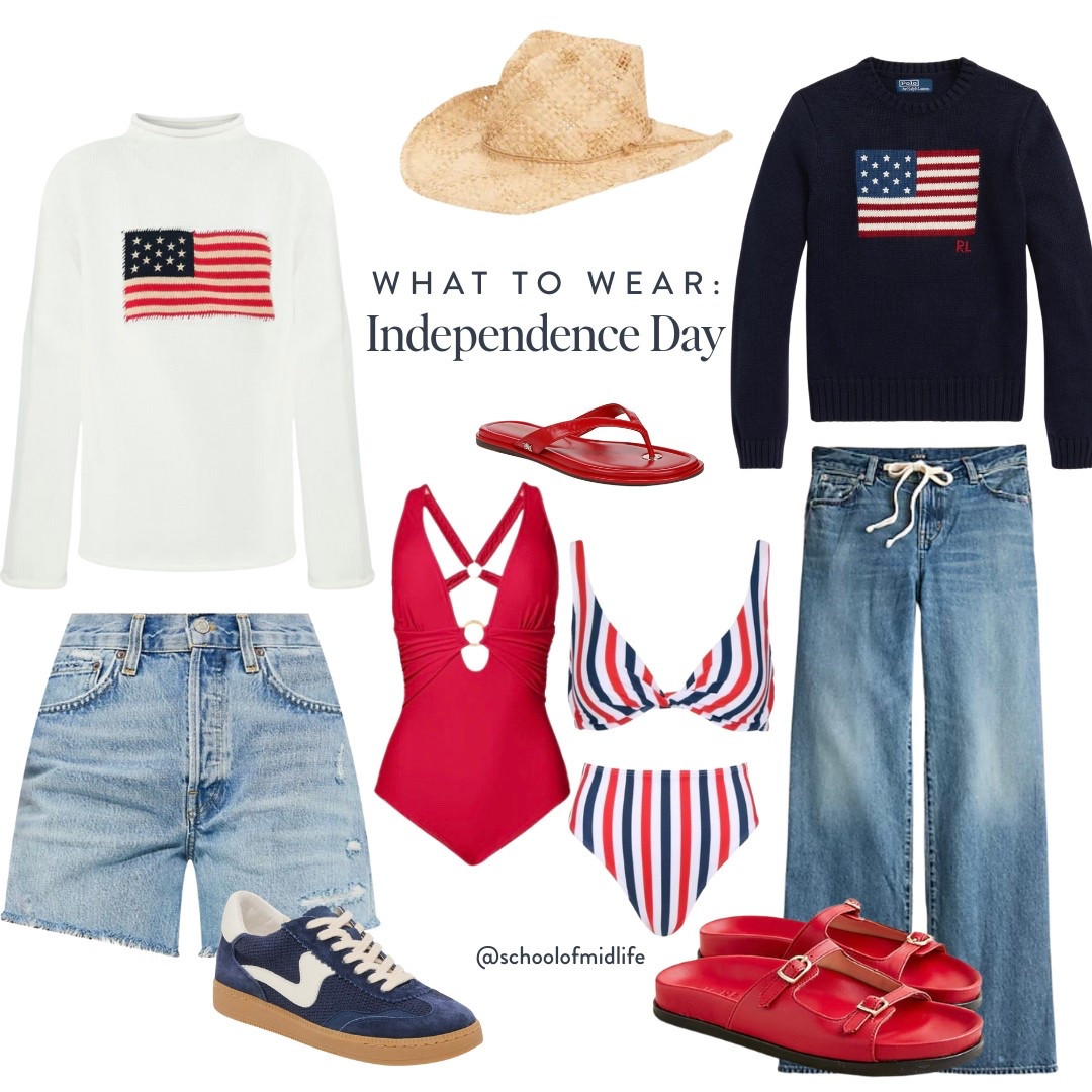 What to Wear: Independence Day 🇺🇸

#fashionover40 #fashionover50 #midlifefashion

#LTKOver40 #LTKSummerEdit #LTKStyleTip