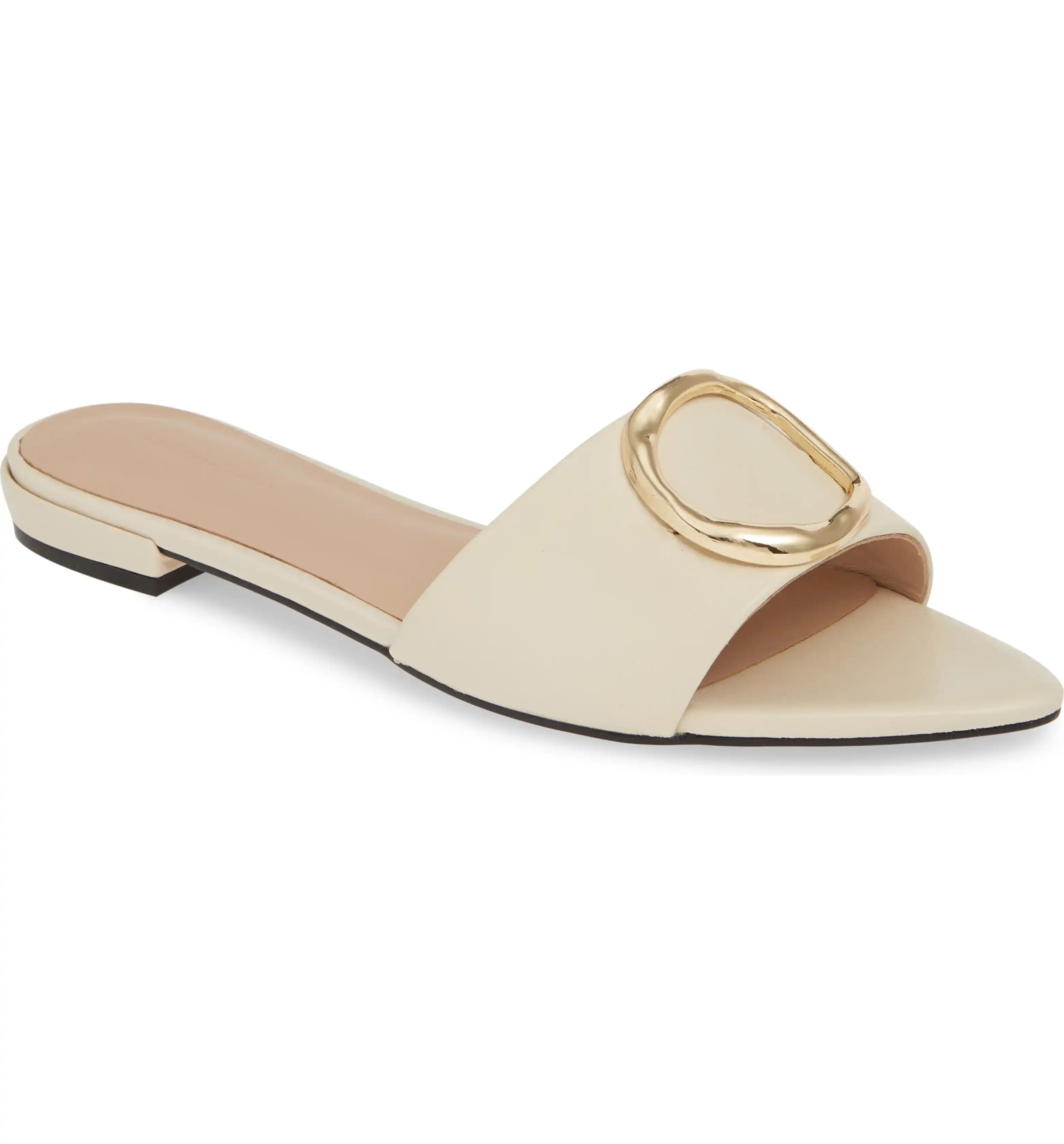 Cassie Pointy Toe Slide Sandal | Nordstrom