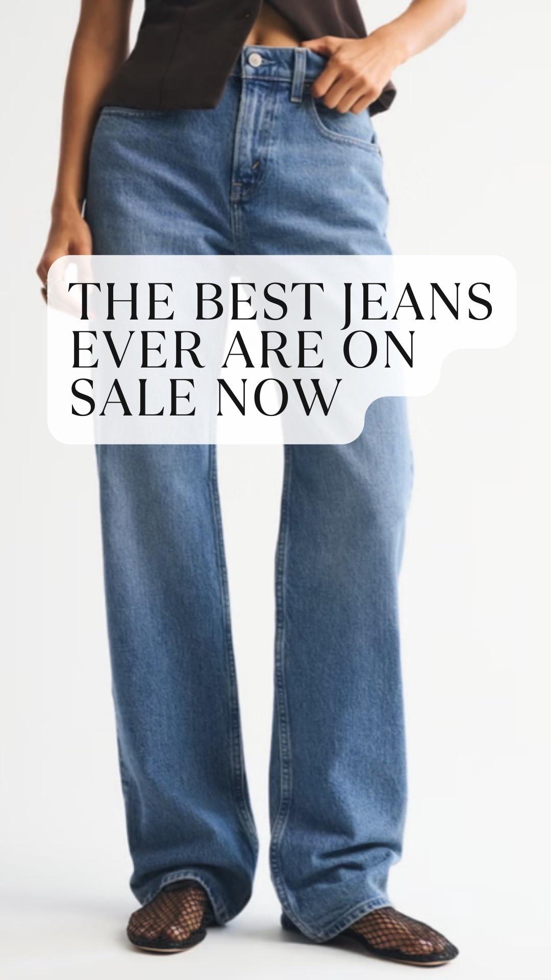 Abercrombie Jeans Are On Sale!
This is the one pair I recommend to everyone. Classic style, great fit, and tons of washes to pick from. 

Abercrombie High Rise 90s Jean , Abercrombie Sale, A&F Sale, Jeans

#LTKSaleAlert