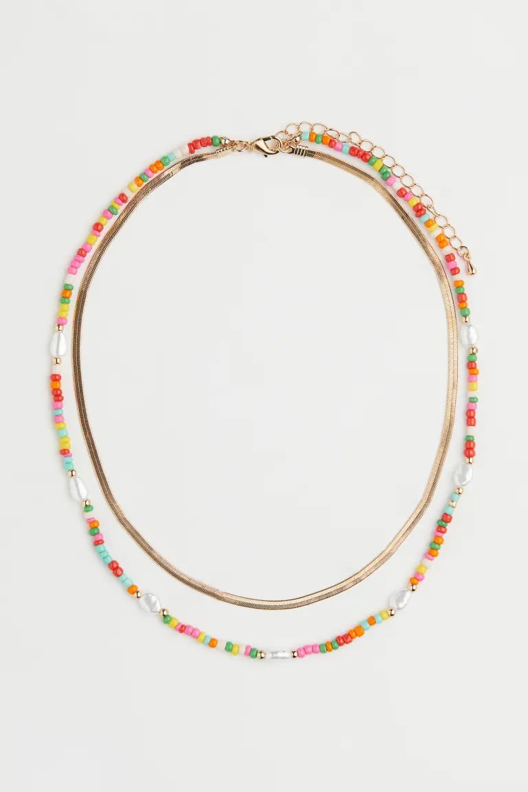 Double-strand Necklace | H&M (US + CA)