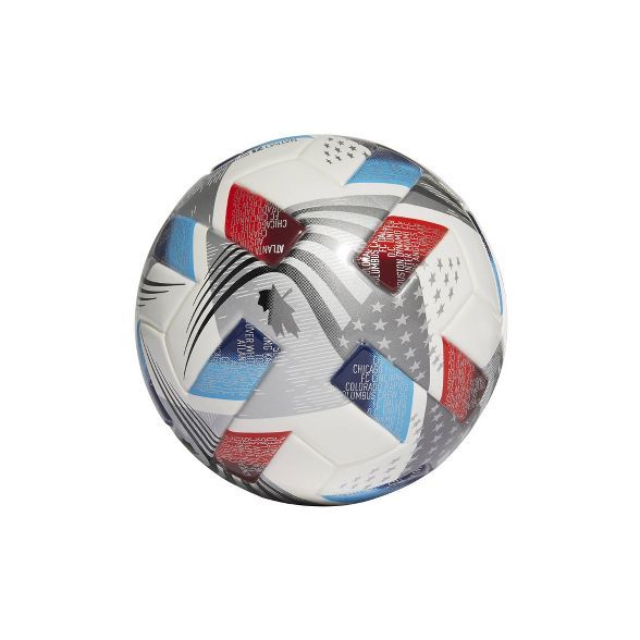 Adidas MLS Size 1 Mini Sports Ball - White/Silver | Target