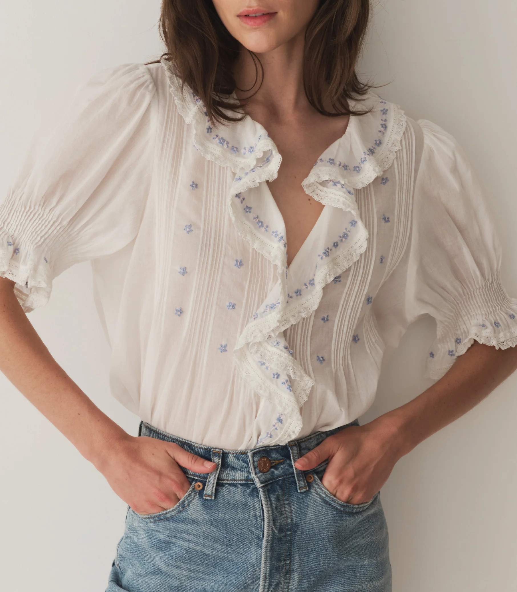 Hettie Top - Salt | DÔEN | DOEN