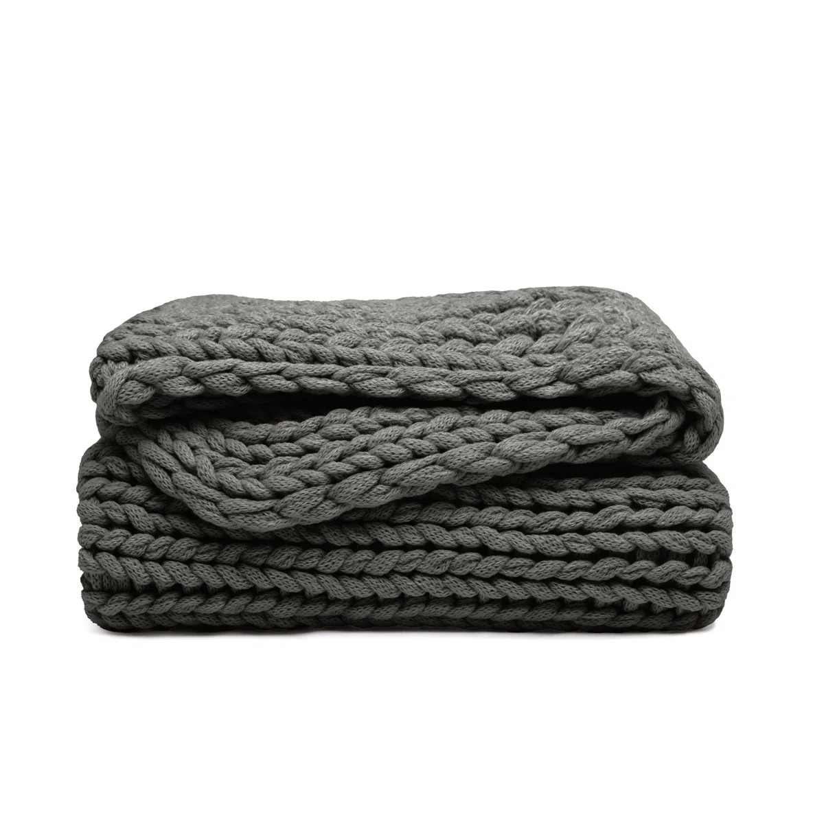 Handmade Chunky Knit Throw Blanket | Wayfair North America