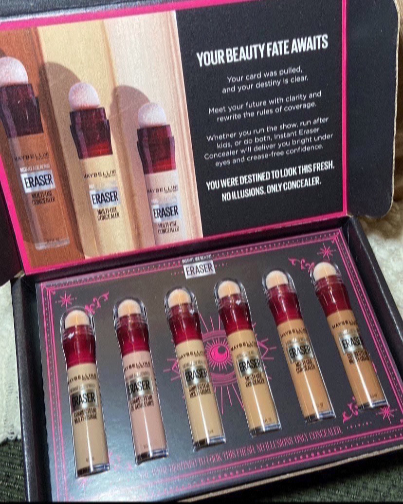 SUCH AN ICONIC CONCEALER! maybelline instant age rewind concealer, maybelline instant age rewind erase concealer, maybelline concealer contour corrector, maybelline age rewind trio, viral drugstore concealer, best drugstore concealer, maybelline contour stick, maybelline corrector makeup, concealer for dark circles, brightening concealer, age rewind concealer review, maybelline makeup must haves, flawless base routine, affordable concealer and contour, concealer and contour routine, ULTA beauty finds, drugstore makeup essentials, affordable makeup favorites, maybelline makeup products, base makeup must haves, everyday makeup routine, beauty trends 2025, concealer and contour set, ULTA makeup picks, flawless skin makeup look  

 #LTKGiftGuide #LTKHoliday #LTKSeasonal