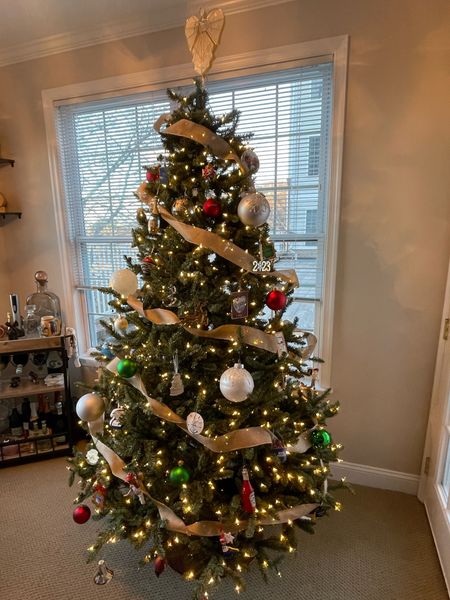 Christmas tree ornaments 

#LTKfindsunder50 #LTKSeasonal #LTKHoliday