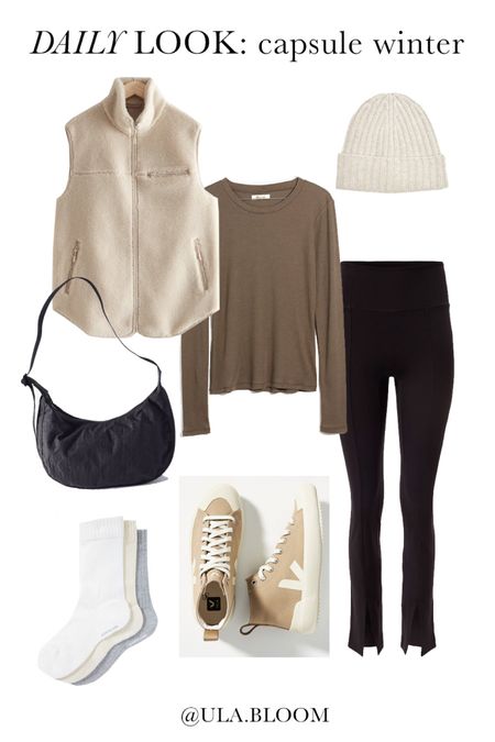 A cozy outfit perfect for working from home, running errands, or walking the dog
#giftsforher #giftguideforher #minimaliststyle #capsulewardrobe #cozywinteroutfit

#LTKfit #LTKSeasonal #LTKGiftGuide