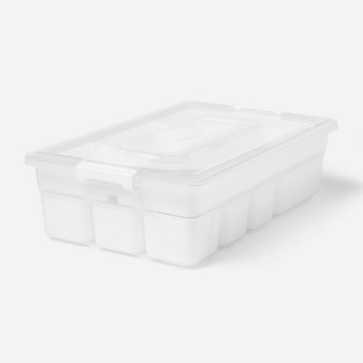 5.6L Sort It Storage Container with 9 Shallow Cups - Brightroom\u2122 | Target