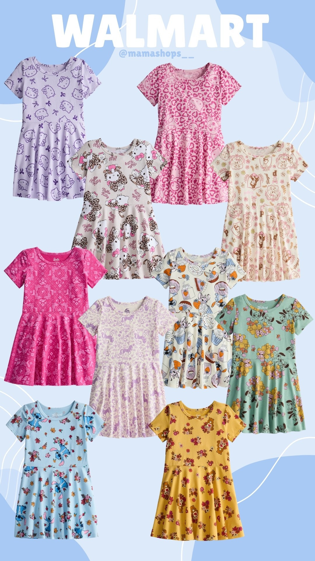 Adorable finds at Walmart, lots of different character dresses for Girls!👧🏻 👑

Check them out linking them here✨🛍️

#LTKSeasonal #LTKmomlife #LTKKids