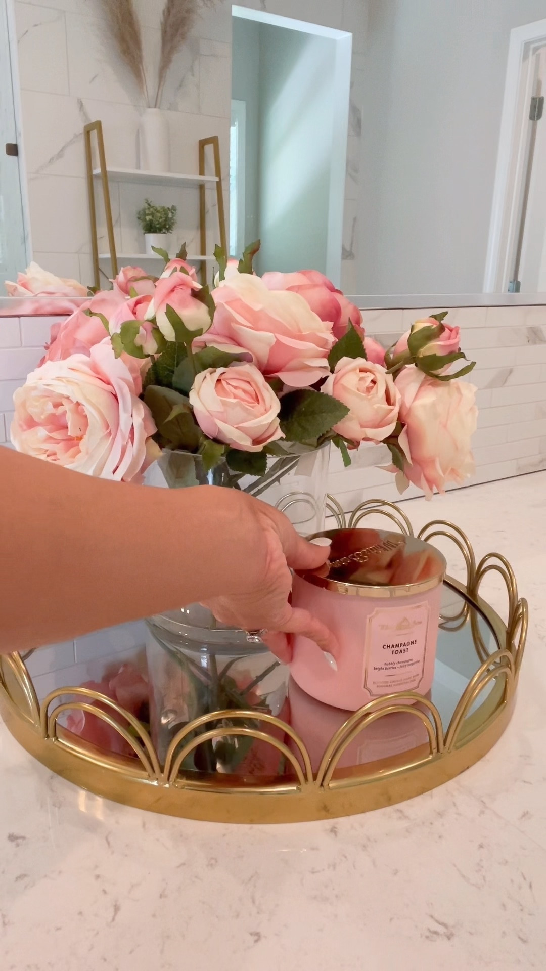 Looking for a sign that it’s time to do some Spring cleaning? Here it is, BUT FIRST FOLLOW @homewithmrshomebody 👈🏽. 

I cleaned our bathroom this weekend and it was surprisingly therapeutic (a lot of work) but nonetheless, nice to get something done in a space I like to enjoy everyday. 

What’s on your spring cleaning checklist? Drop in the comments below 👇🏽. Don’t forget to like, save, share and shop my feed via the link in my bio. 

⁣
.⁣
.⁣
.⁣
.⁣ 
.⁣
#cleaning #cleaningmotivation #cleanhome #cleaningday #housecleaning #bath #bathroom #bathroomaccessories #bathroomdecor #bathroomdesign #bathroomgoals #bathroomideas #bathroominspiration #bathroominspo #bathroominterior #bathroomremodel #bathroomrenovation #bathroomsofinstagram #bathroomstyle #bathroomtiles #contractor #decor #decoration #homedesign #interior #interiordecor #interiorstyling #marble #tile #tiles 

#LTKhome #LTKfamily