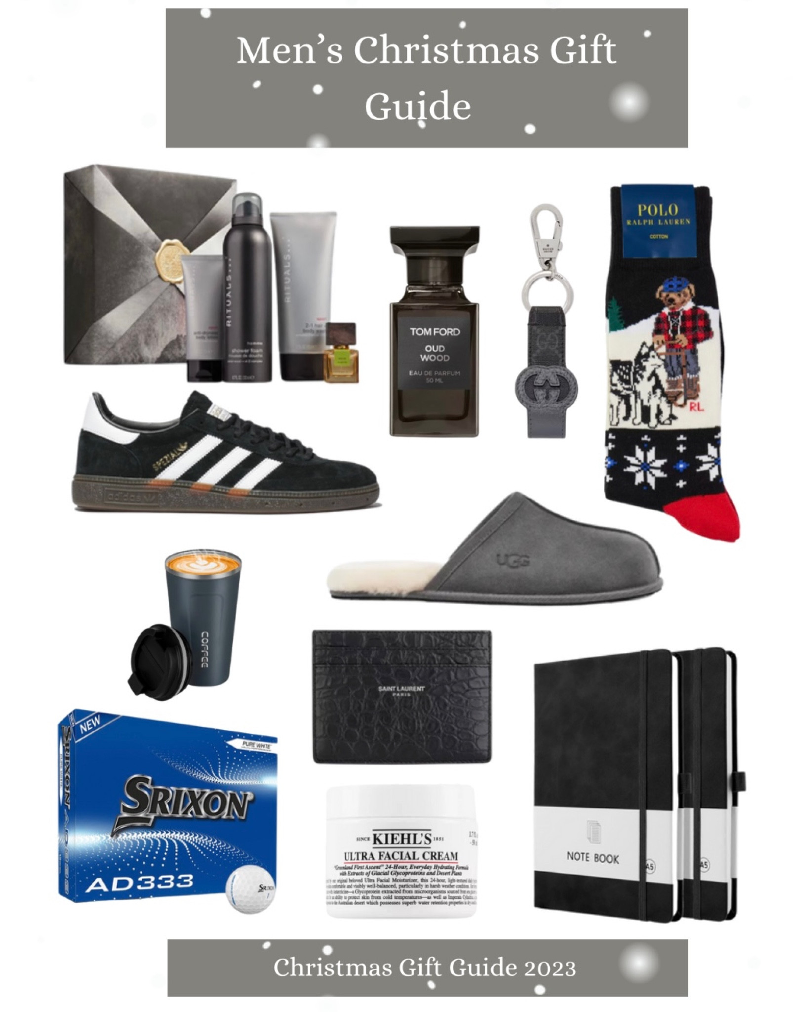 Menswear, ootd, gift guide, men’s gifts, gift, Christmas presents, gift ideas, ugg slippers, trainers, sneakers, Tom Ford aftershave, men’s aftershave, coffee cup, face cream, card holder, adidas trainers 

#LTKmens #LTKGiftGuide #LTKstyletip