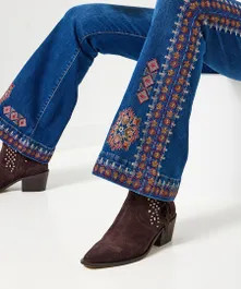 Remarkable Embroidered Flared Jeans | Joe Browns