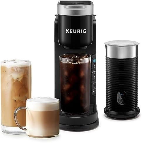 Keurig K-Café Barista Bar Single Serve Coffee Maker and Frother, with 3 Brew Sizes, Hot and Cold... | Amazon (US)