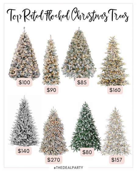 Flocked Christmas Trees | Christmas Tree | Holiday Decor | Home Decor 

#LTKSeasonal #LTKhome #LTKHoliday