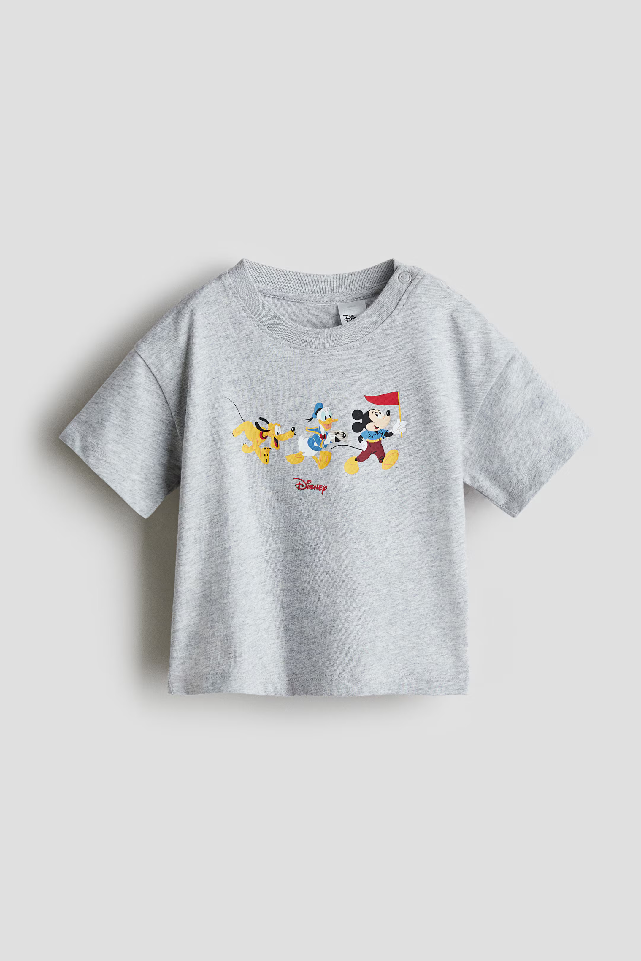 Cotton T-Shirt with Printed Motif | H&M (US + CA)