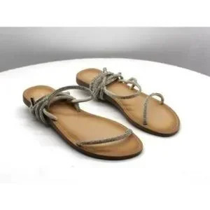 Madden Girl Ariela Rhinestone Ankle-Tie Sandals | Walmart (US)