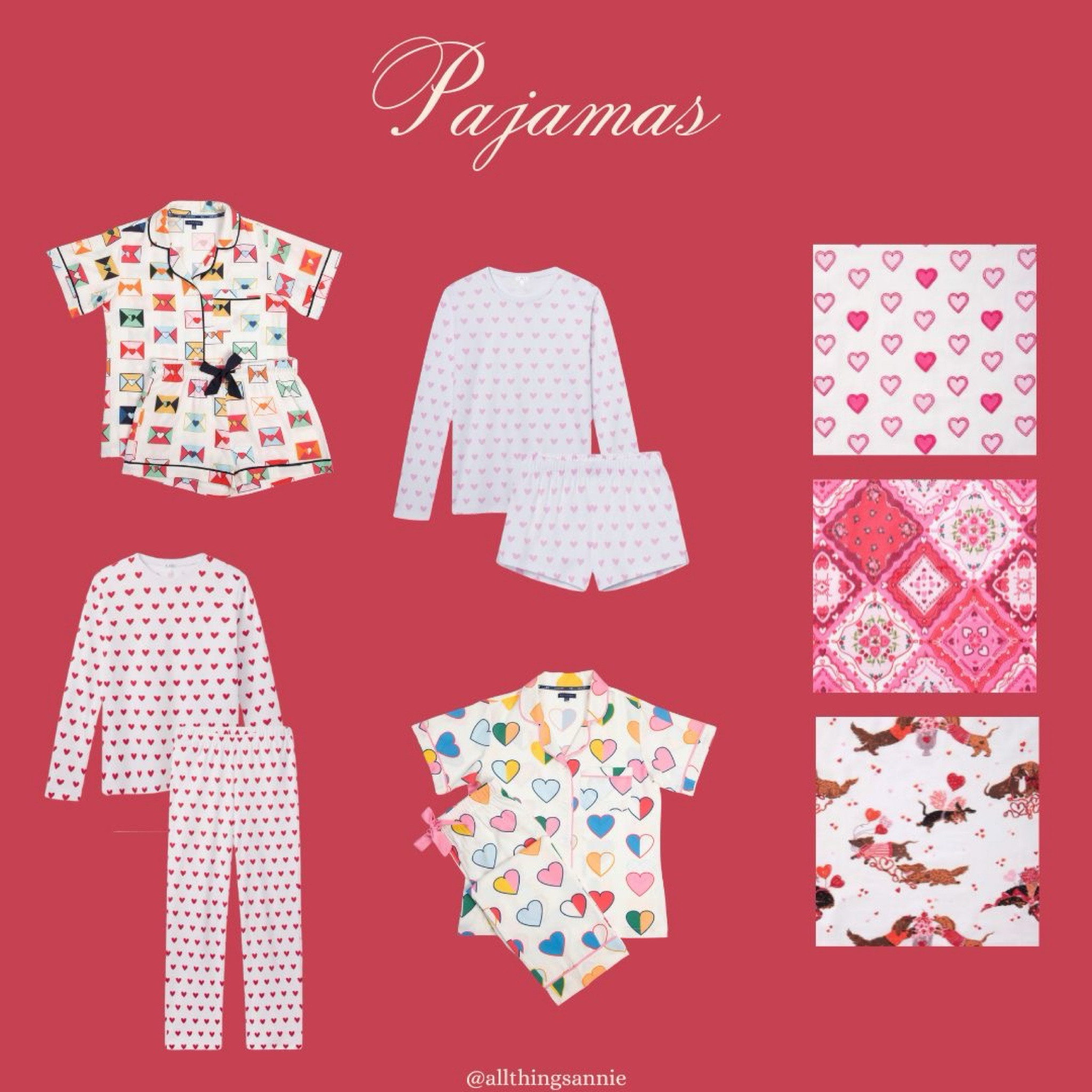 #valentinesday #pajamas #valentinesgifts