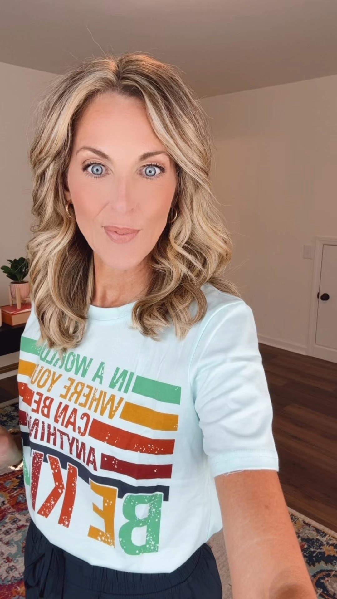 If you can be anything be kind. The perfect shirt for teaching under $15. Paired with my favorite brand on Amazon, the crazy yoga store these pants are amazing and on prime deal today for $30! 

Wear small in all  

#LTKOver40 #LTKStyleTip #LTKWorkwear