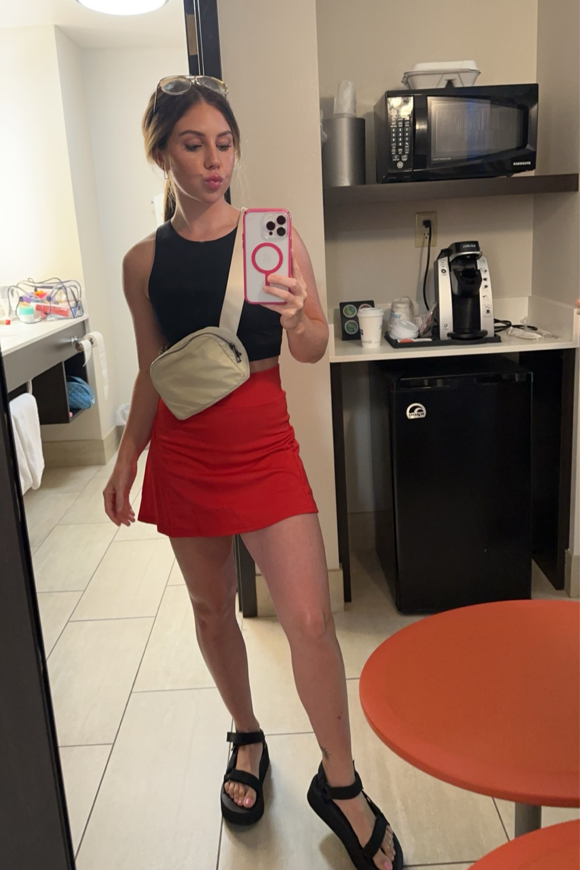 Top XS 
Bottom XS
The best tennis skirt I’ve found! Stretchy and comfy with built in shorts. ❤️

#LTKsalealert #LTKActive #LTKfindsunder50
