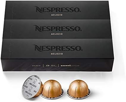 Nespresso Capsules VertuoLine, Melozio, Medium Roast Coffee, 30 Count Coffee Pods, Brews 7.8 Ounc... | Amazon (US)