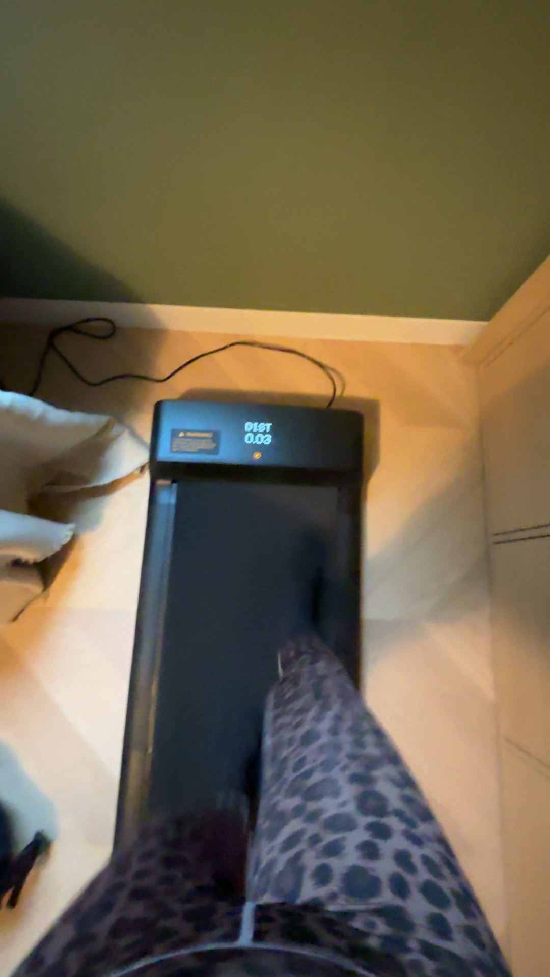 Mein Laufband (6kmh max) - und schon sind die 10k am Tag realistisch!

#LTKfitness