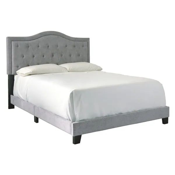 Jerary King Upholstered Bed - Grey - King - Grey | Bed Bath & Beyond
