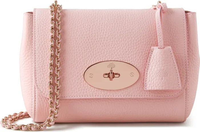 Lily Heavy Grain Leather Convertible Shoulder Bag | Nordstrom