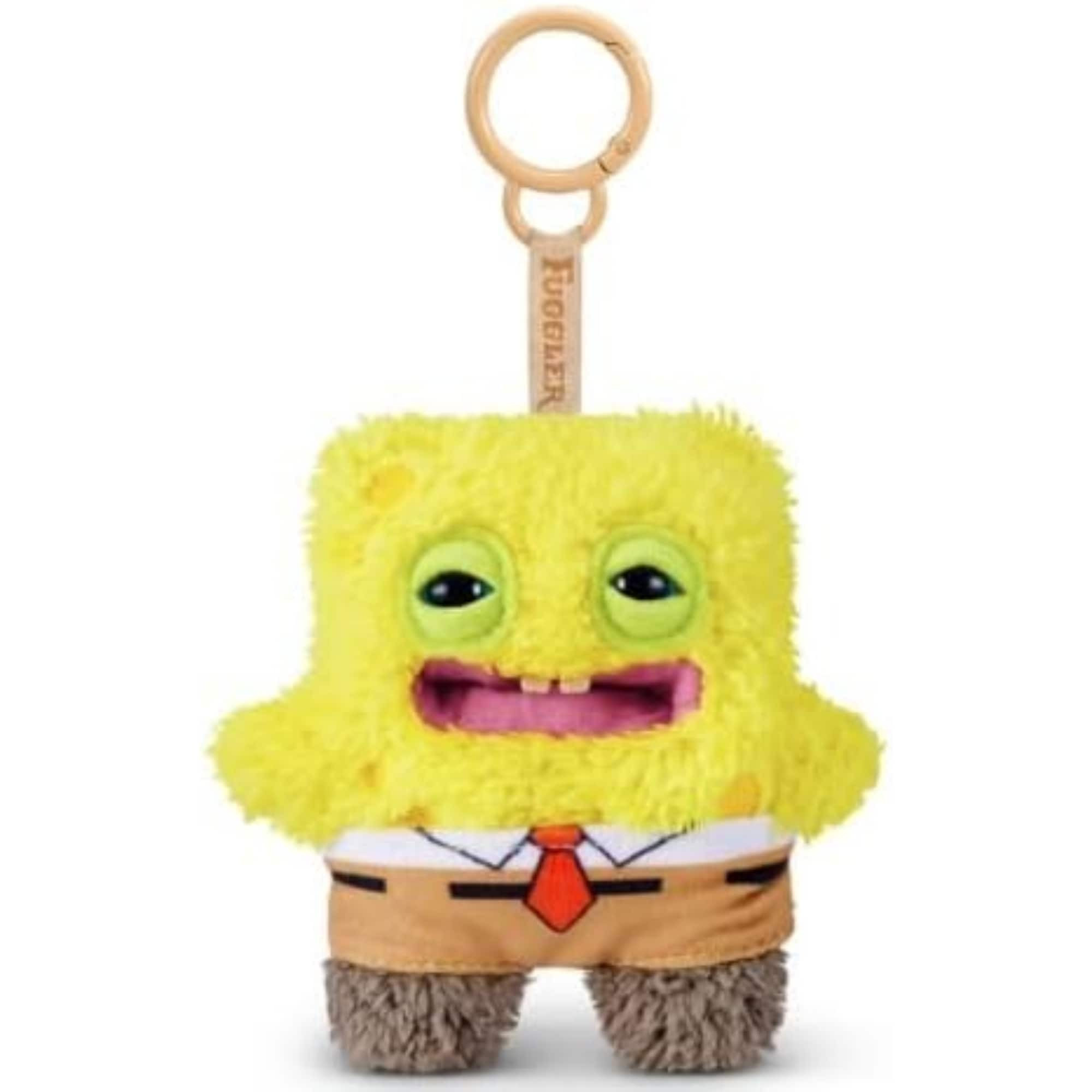 Zuru Fuggler SpongeBob SquarePants 5 Inch Keyring Plush Funny Ugly Monster - Yellow | Best Buy U.S.