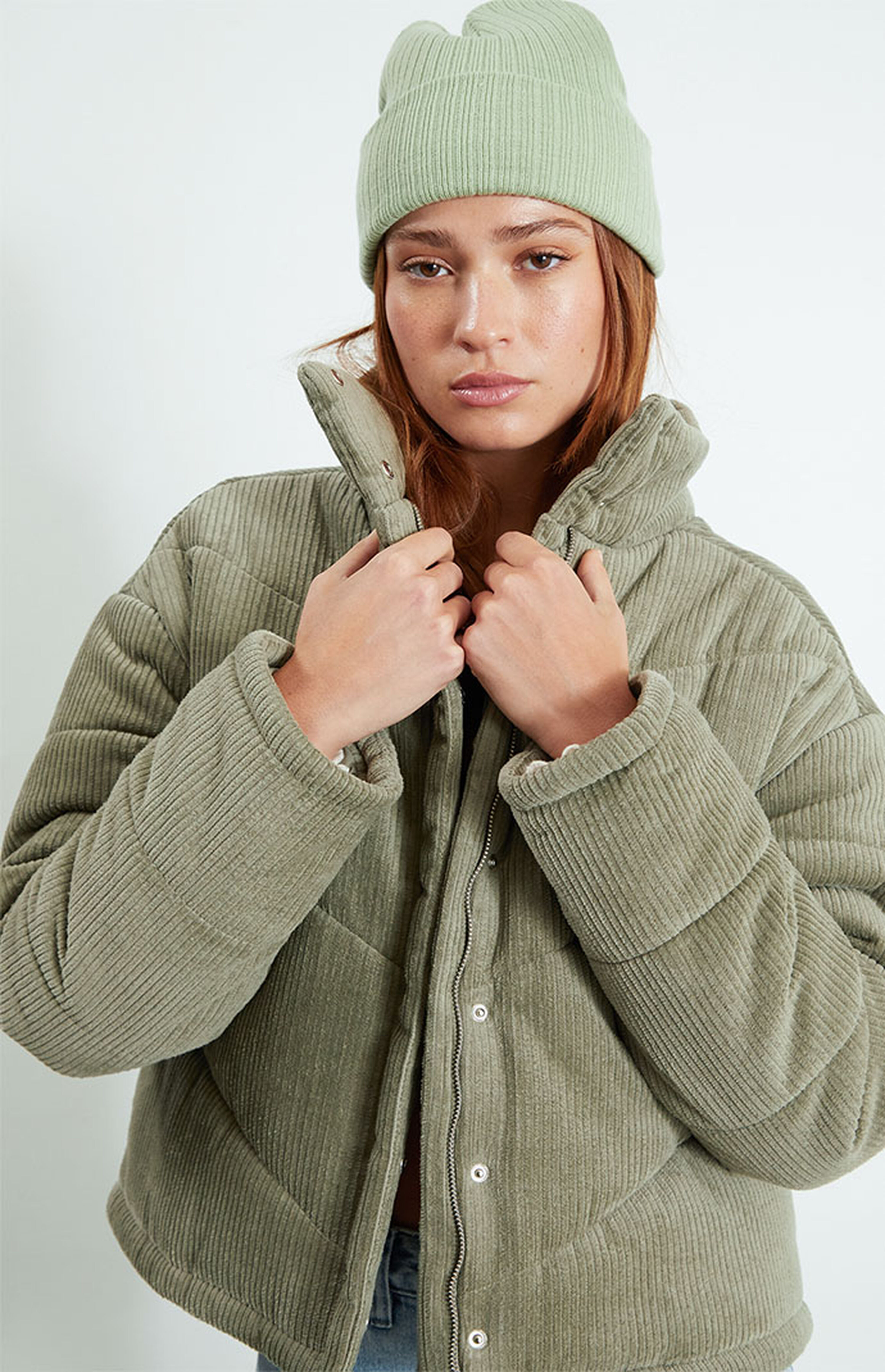 LA Hearts Corduroy Puffer Jacket | PacSun | PacSun