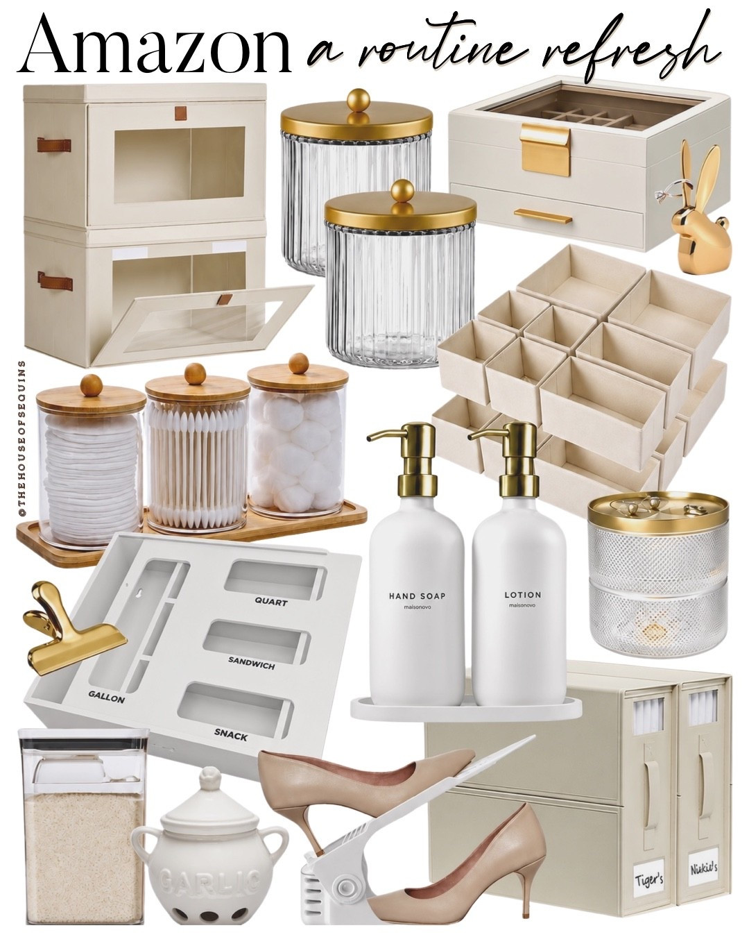 Shop my routine refresh Amazon home organization finds! Kitchen organization, bathroom organization, closet organization, vanity organization

#LTKgrwm #LTKSaleAlert

Comment SHOP below to receive a DM with the link to this post on my LTK ⬇ https://liketk.it/6jdE5

#LTKhome