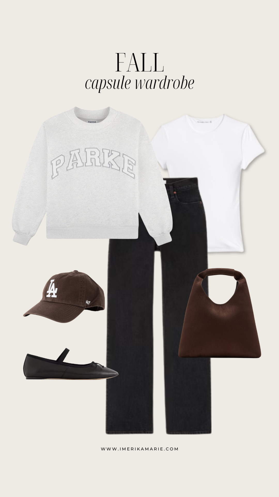 Fall Capsule Wardrobe. Fall capsule outfits. Fall outfits. Fall shoes. Parke sweatshirt. Suede bag. Ballet flats 

 

#LTKSeasonal #LTKPetite #LTKStyleTip
