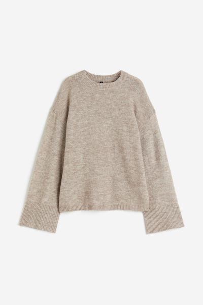 Sweater - Light beige melange - Ladies | H&M US | H&M (US + CA)