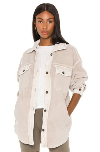 Free People x We The Free Ruby Jacket in Stone from Revolve.com | Revolve Clothing (Global)