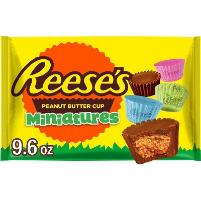 Reese's Milk Chocolate Peanut Butter Easter Candy Miniatures - 9.6oz | Target