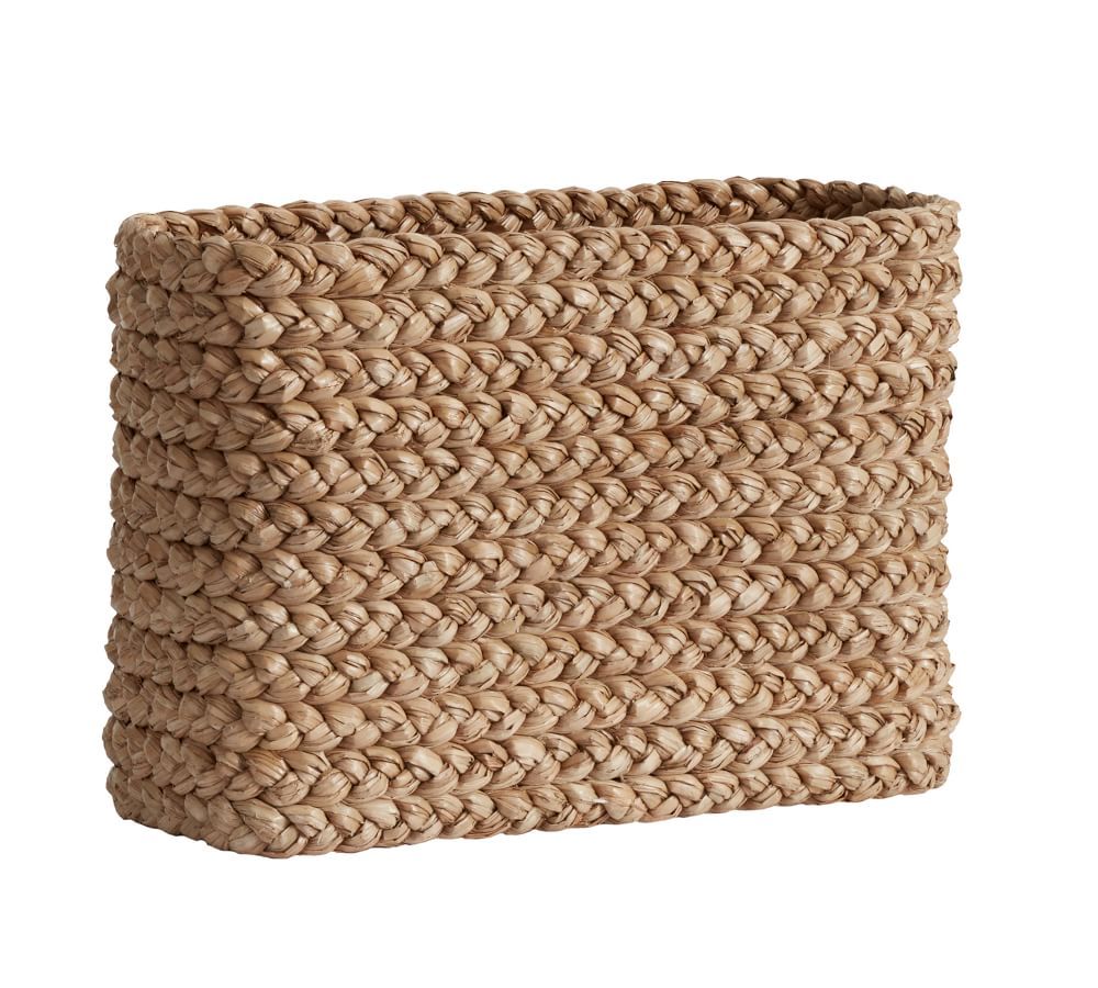 Beachcomber Handwoven Seagrass Console Basket | Pottery Barn (US)