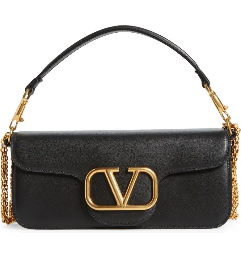 Valentino Garavani VLOGO Signature Leather Shoulder Bag | Nordstrom | Nordstrom