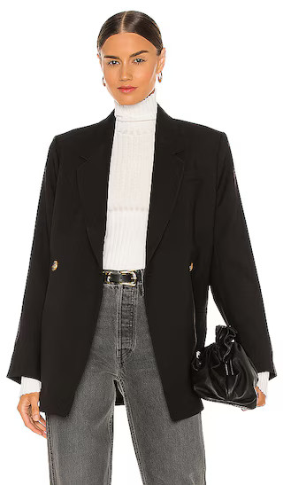 Kaia Blazer in Black | Revolve Clothing (Global)
