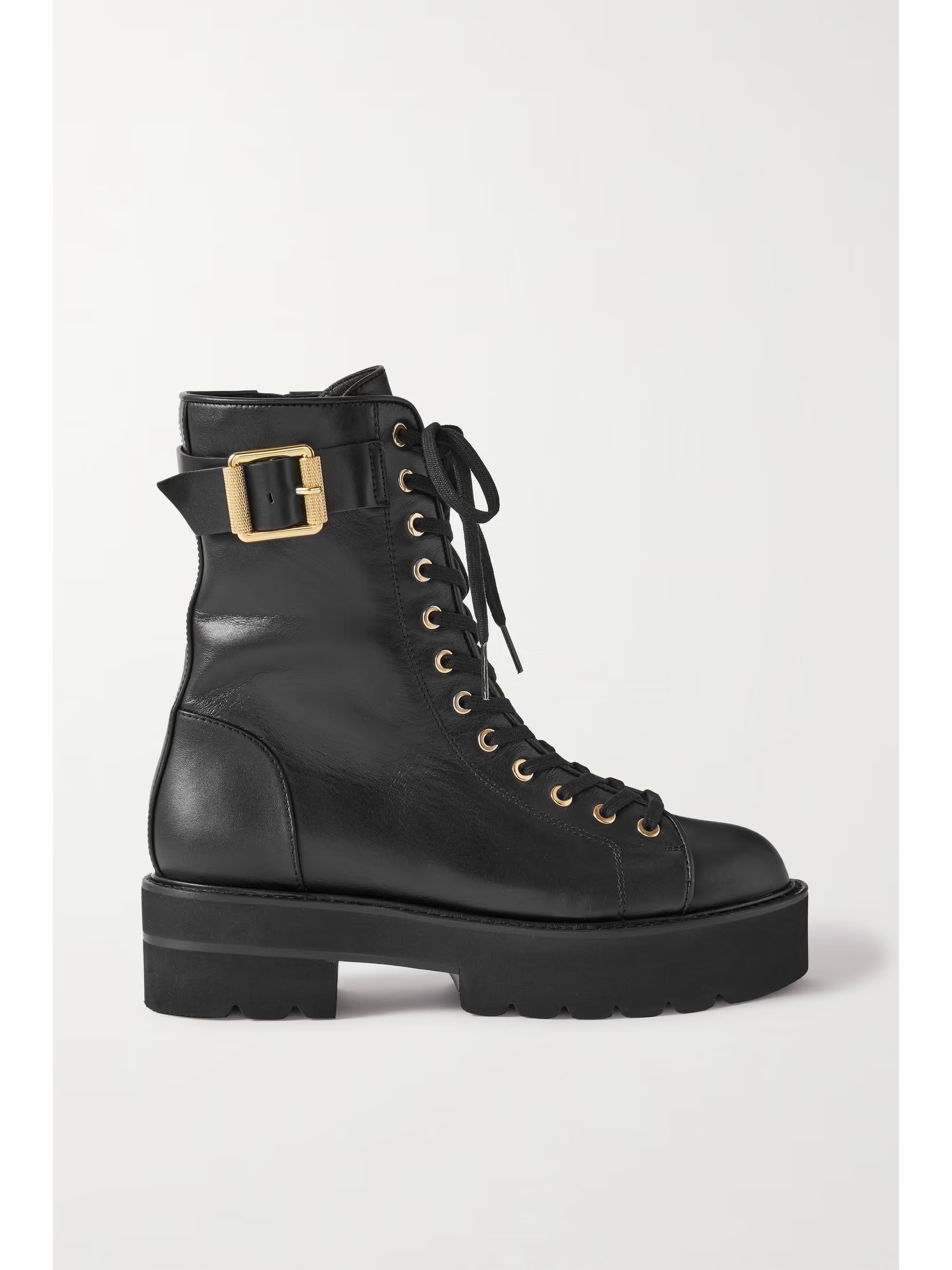 Ryder Ultralift leather platform ankle boots | NET-A-PORTER (US)