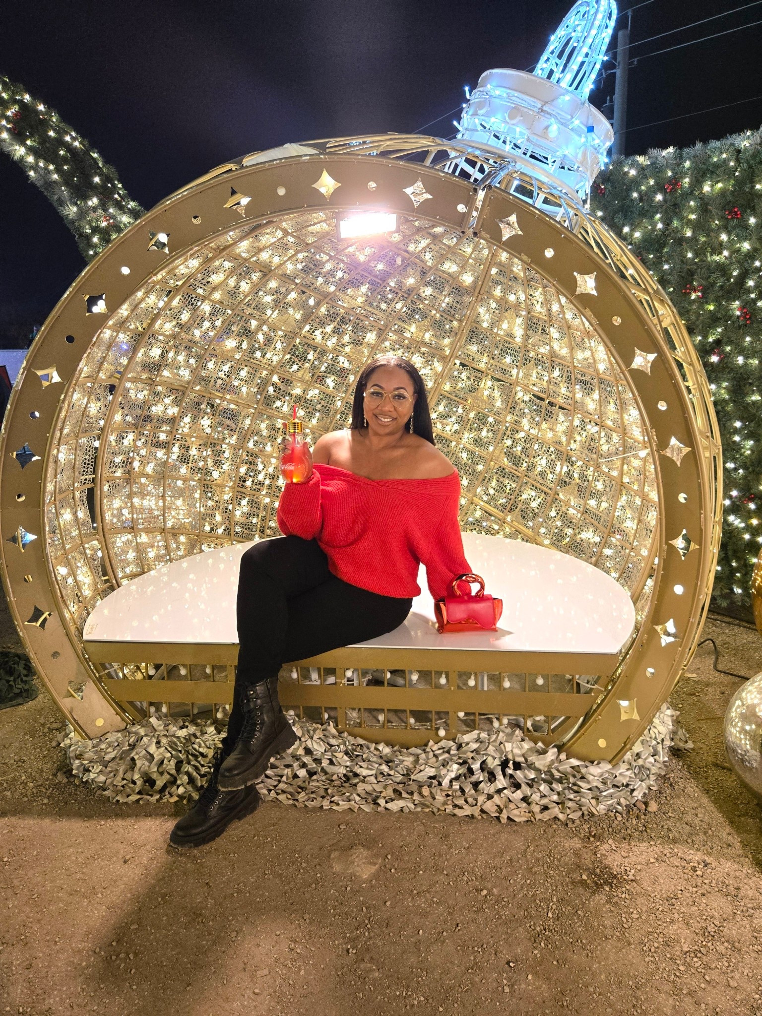 I found this cute sweater at Walmart. I put my own twist to it by making it off the shoulders ❤️

#LTKootd #LTKHoliday #LTKgrwm