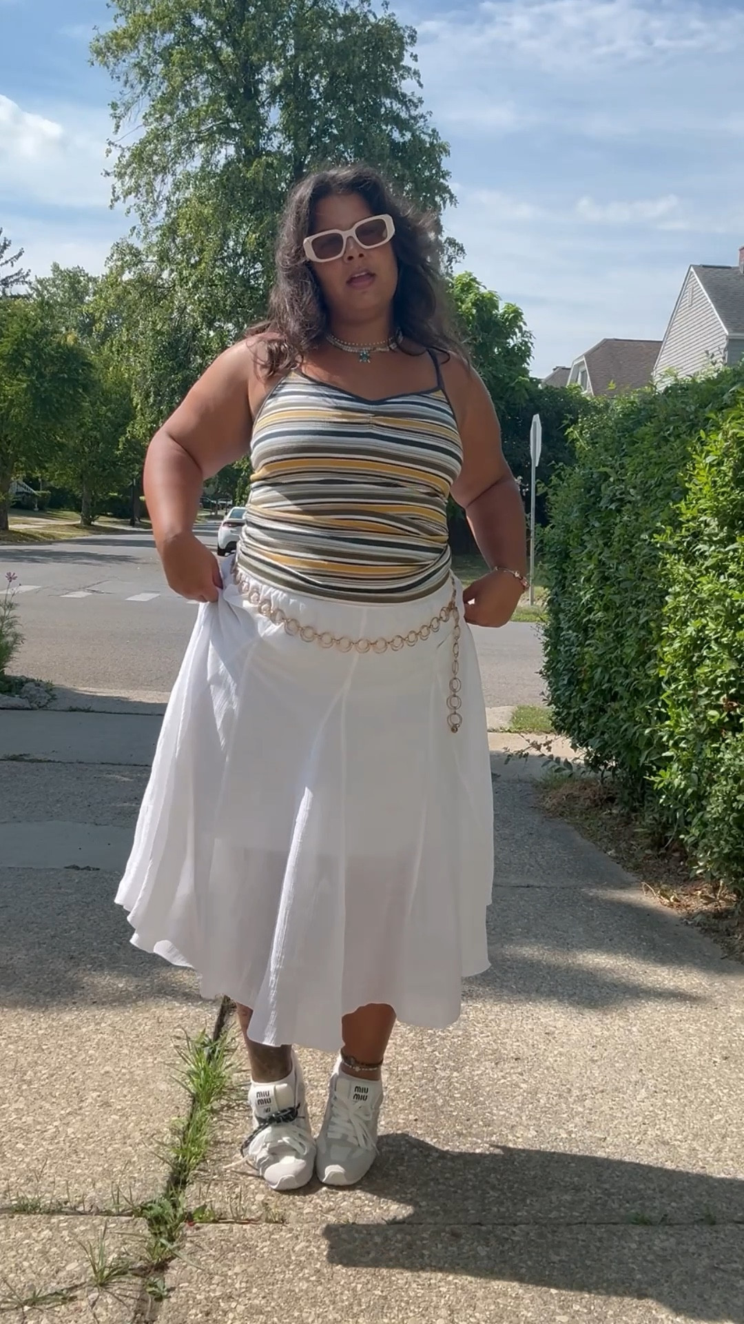 I absolutely love a soft launch for fall outfit. It’s so easy to thrift most things so my top & skirt are definitely thrifted. My belt is from Amazon! 

#LTKMidsize #LTKPlusSize #LTKSeasonal