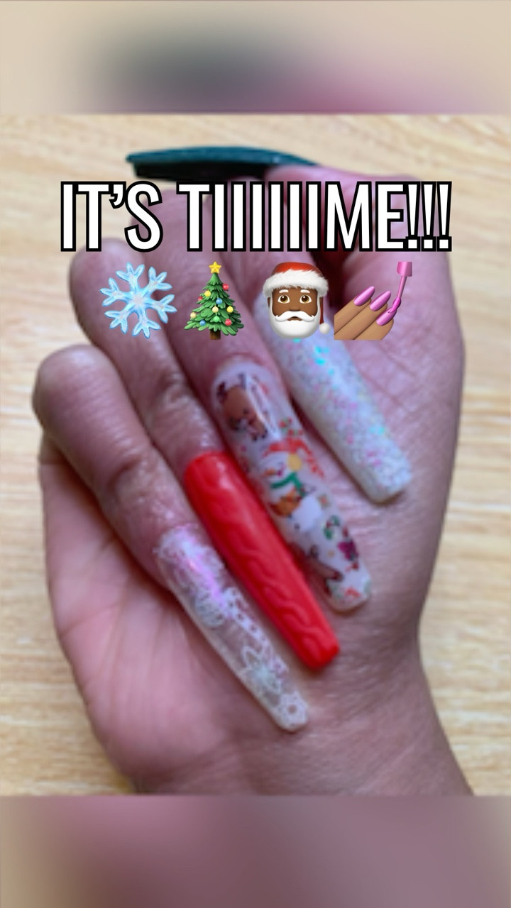 Christmas is one of my favorite holidays!! & I love to celebrate with some fabulous festive nails! 💅🏽 

When I first started I was doing a new set every WEEK!
Idk if I can pull that off this year but I’m up for the challenge!

#LTKHoliday #LTKSeasonal #LTKGiftGuide