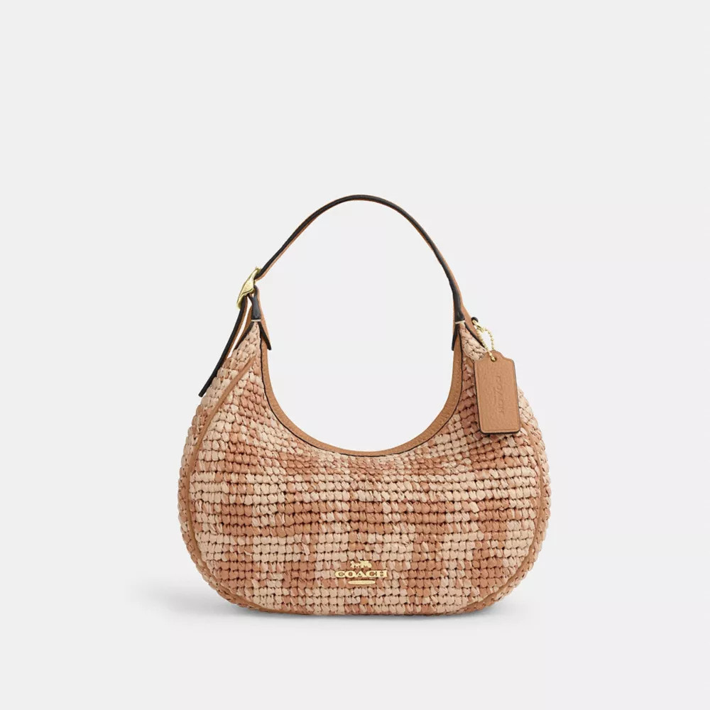 Emily Shoulder Bag With Gingham Print | Coach (US)